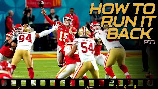 How to RunItBack! Chiefs 2020 Mahomes Offense - Film Room pt1 | Kansas City Chiefs News | NFL