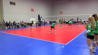 Libero Madison Meyer vs Infinity 16 Green OVR Mizuno National Bid 04/13/24