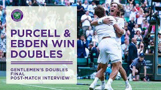 Matthew Ebden and Max Purcell Claim Gentlemen's Doubles Glory | Wimbledon 2022