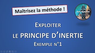 29. Le principe d'inertie (exemple 1) (2nd)