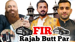 Rajab Butt ko Namaz ka Mazak Bnane par FIR aur 10 Saal Ki Saza