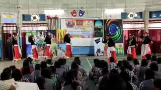 Manipur dance performance of kendriya vidyalaya baikunthpur on social science exhibition