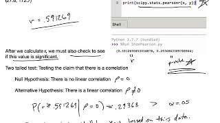 Calculating the Linear Coefficient with Python