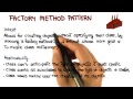 Factory Method Pattern - Georgia Tech - Software Development Process