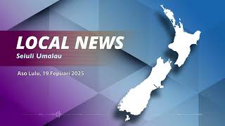 Local News New Zealand (19 FEB 2025)