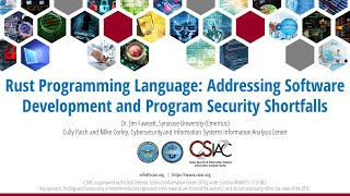 Rust Programming Language: Addressing Software Development and Program Security Shortfalls