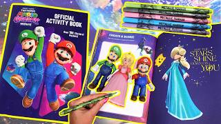 The Super Mario GALAXY Movie Activity Book: Coloring, Games, Stickers