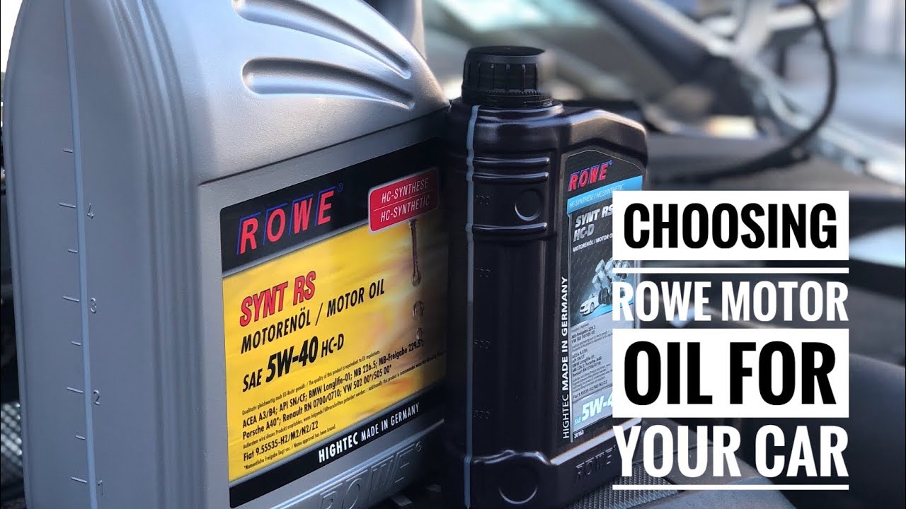 Choosing The Right Motor Oil For Your Car - YouTube