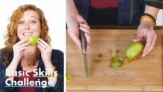 50 People Try to Peel a Kiwi | Epicurious