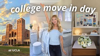 COLLEGE MOVE-IN DAY VLOG at UCLA + dorm tour