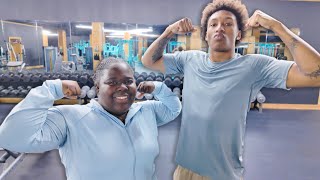 Going To The Gym With My Sister!