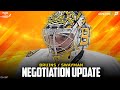 Swayman and Bruins Still Deadlocked | Pucks with Haggs