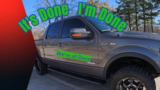 Totaled F150. Its done, I'm done. No more for me