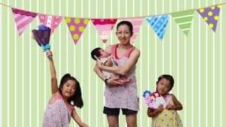 Kan \u0026 Aki に妹ができました ♪ Baby Birth