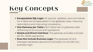 Table Data Gateway pattern with an example in PHP