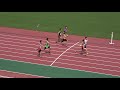 20200725150135宮崎県中学総体2男100ｍ決勝