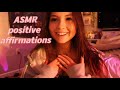 ASMR positive affirmations, personal attention, and life advice (whispered, rambling)