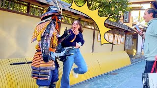 #84 SAMURAI Mannequin Prank in Kyoto Japan | Japanese shogun prank for traveler at Kiyomizu Temple