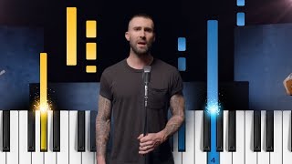 Maroon 5 - Girls Like You (ft. Cardi B) - Piano Tutorial