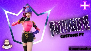 🟦🟨Customs a cada 10 likes!🟦🟨👉Sorteio de 300 VBucks aos 39 Likes 👈| 👉 Customs PT 👈 #AD #ocotasabe
