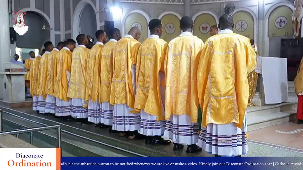 Diaconate Ordination 2022 | Catholic Archdiocese Of Onitsha - YouTube