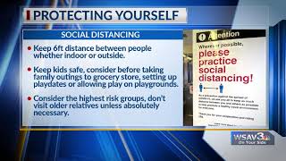 WSAV Coronavirus advisory Social Distancing