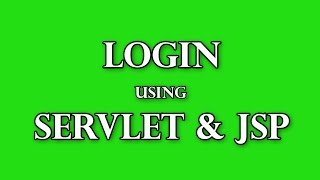 Login using Servlet and JSP practical Part 1
