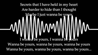 Arctic Monkeys-I Wanna Be Yours-Lyrics