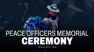 Officers Honor the Fallen in Shelby, NC