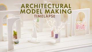Architecture Model Making | Process + Tips | Year 1 Ravensbourne University