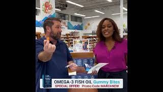 Monthly New Product Launch - Omega 3 Fish Oil Gummies