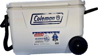 Unboxing My Wife's Gift: A Coleman 316 Series Ice Chest