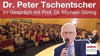 Bürgermeister Dr. Peter Tschentscher im Gespräch mit Prof. Dr. Michael Göring