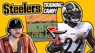 Reaction to Pittsburgh Steelers Training Camp (Deke's Top 10 Plays)