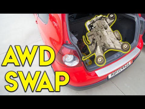 Can you convert a RWD to 4WD?