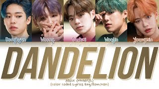 AB6IX (에이비식스) - DANDELION (민들레꽃) (Color Coded Lyrics Eng/Rom/Han)