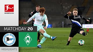 Arminia Bielefeld - SV Werder Bremen | 0-2 | Highlights | Matchday 20 – Bundesliga 2020/21
