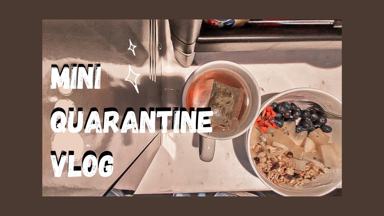 Mini Quarantine Vlog Youtube