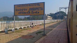 JIMIDIPETA RAILWAY STATION VIZIANAGARAM-RAYAGADA SECTION INDIAN RAILWAYS