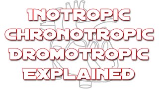 Inotropic Chronotropic And Dromotropic Explained | Something In About 5 Minutes | Medic Materials