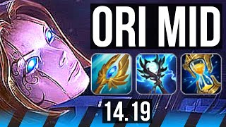 ORIANNA vs YONE (MID) | Godlike | EUW Challenger | 14.19