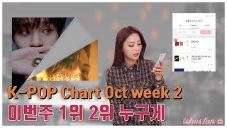 [Weekly K-POP TOP 10] AB6IX and ATEEZ meet on Whosfan! | Oct 2019 week 2