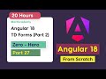 Angular 18 Full Course (part 27) - Template Driven Forms
