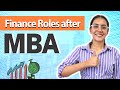 Top 5 FINANCE careers after MBA