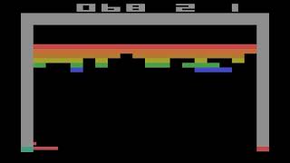 Curiosity-Driven AI playing Atari2600 Breakout