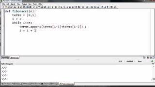 01 Python programming 16 Iterative Fibonacci function example