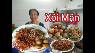 Cô Tư TV làm Món Xôi Mặn Ăn Ngon Hết Sẩy Luôn