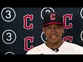 cleveland guardians catcher bo naylor beyond the dugout with 3news jay crawford