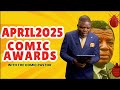 APRIL 2025 COMIC AWARDS
