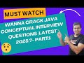 Java Interview Secrets: Master the Core Concepts NOW!- Part1 #java #javainterview #automation